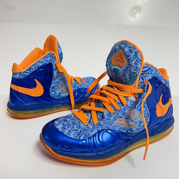 Nike Other - Nike Air Max Hyperposite ’NYC’ 524862-448 Men’s Sneakers Size 9 (Year 2012)